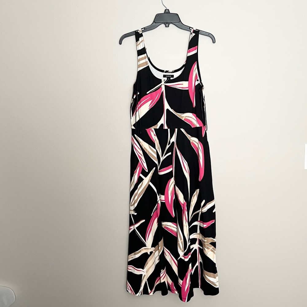 Alfani Fit & Flare Midi Tank Dress - Picture 2 of 4